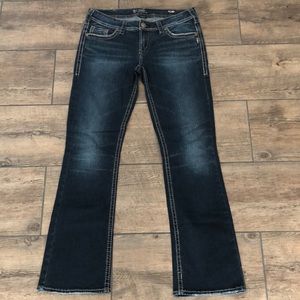 Silver Aiko Denim Jeans